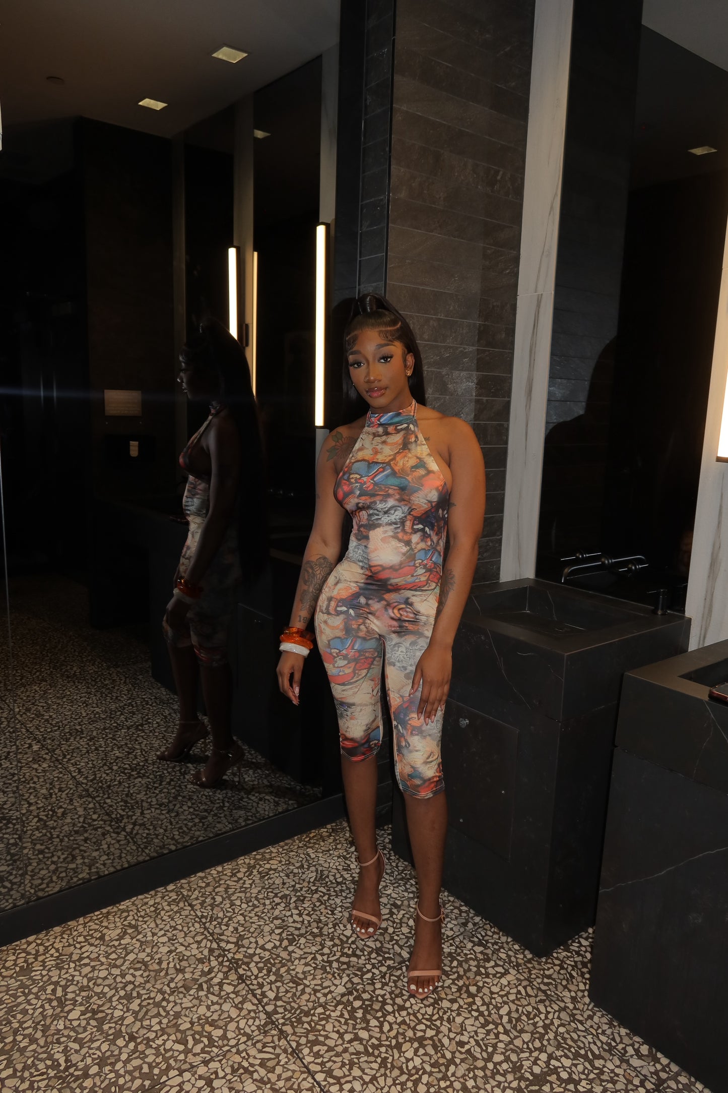 Painted Curves Jumpsuit