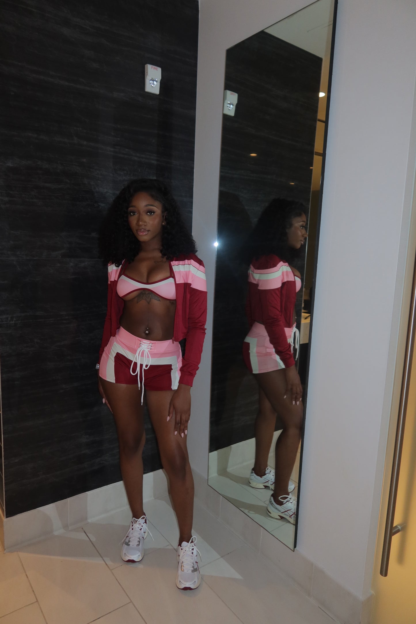 WAYDA VIBES BURGUNDY