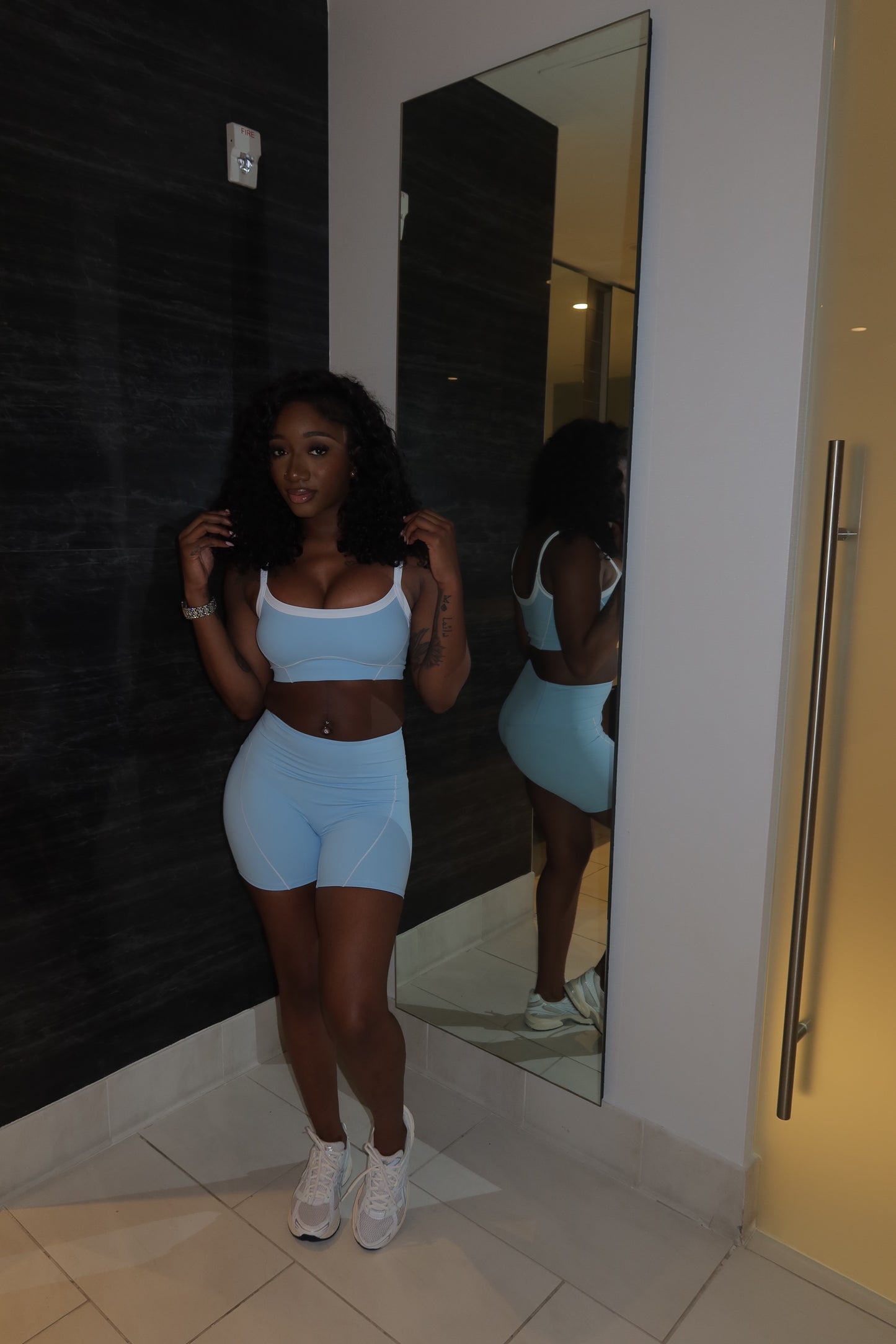 SOFT PACE SET IN BLUE