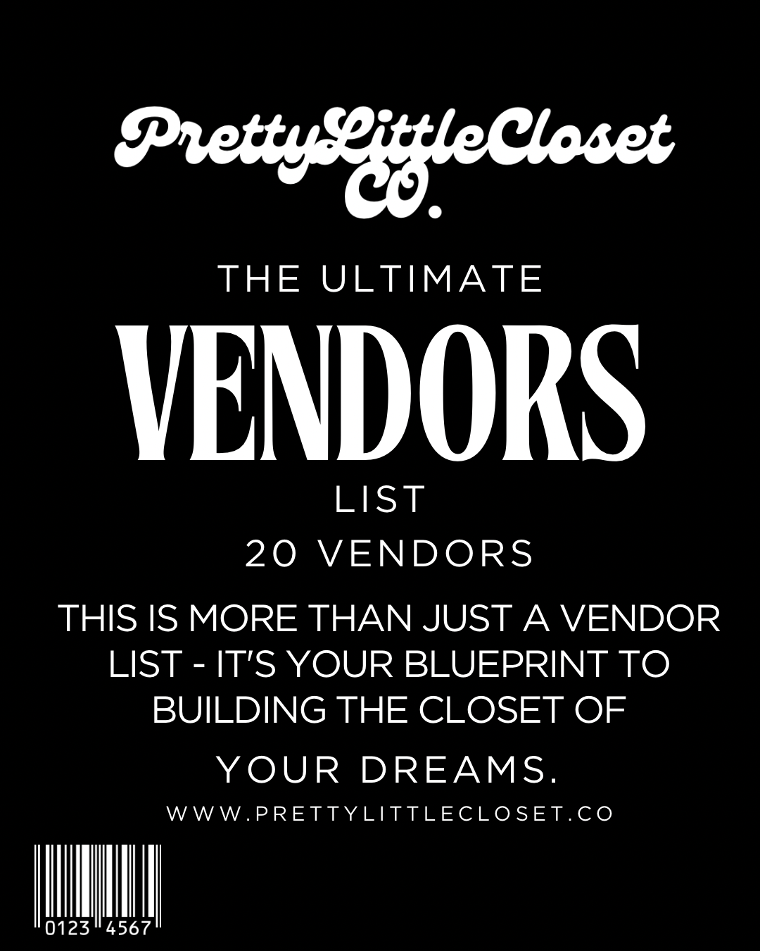 VENDORS LIST